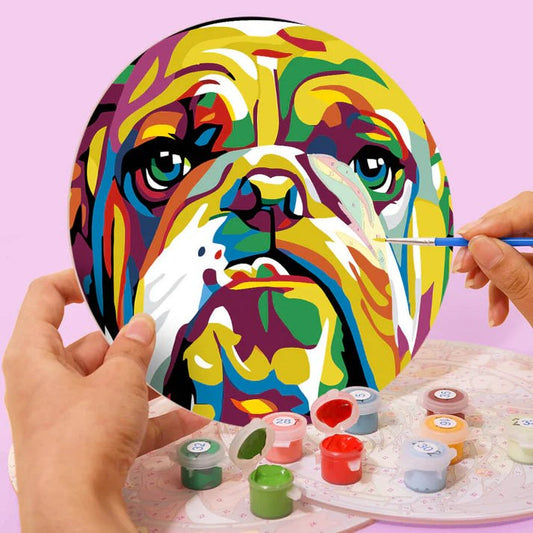 Paint & Sip Party Pack Paint By Numbers Placemat Pack - Beautiful Beasts