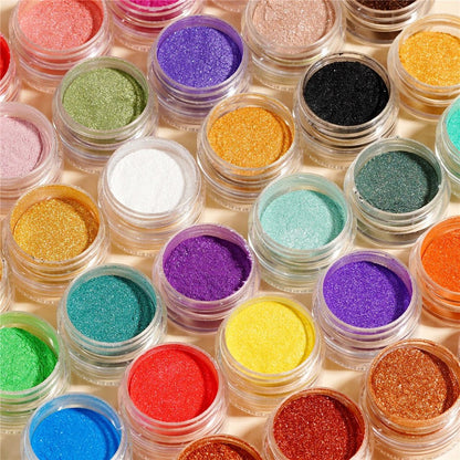 Pearlescent Colourant Pigment Powder for Resin Crafts Supplies 6pc Set