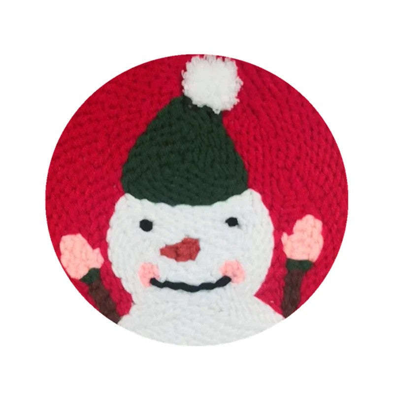 Punch Needle Kit - Snow Man - Creative Needlework Set
