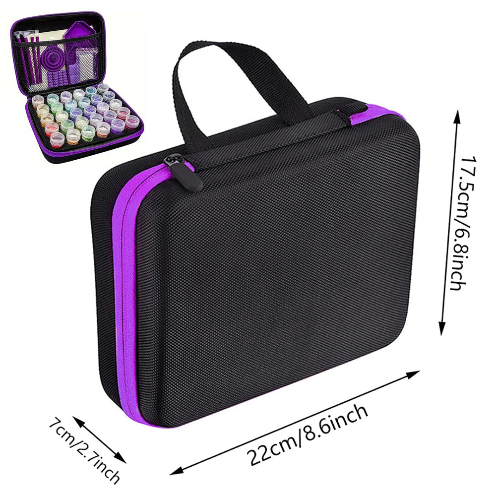 Purple Diamond Painting Accessories Tools Kits - 30pc