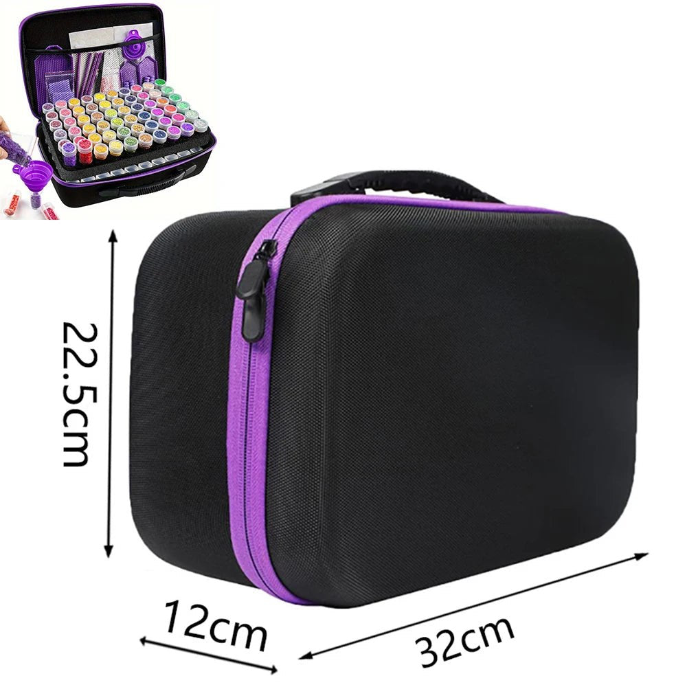 Purple Diamond Painting Accessories Tools Kits - 120pc