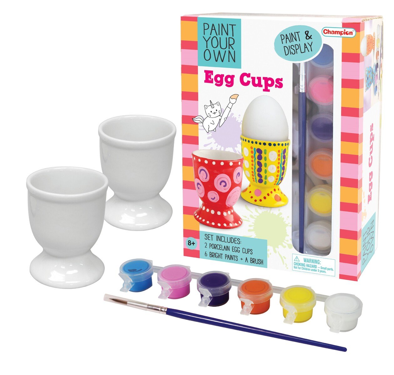 Pyo 2 Egg Cups Craft Kit