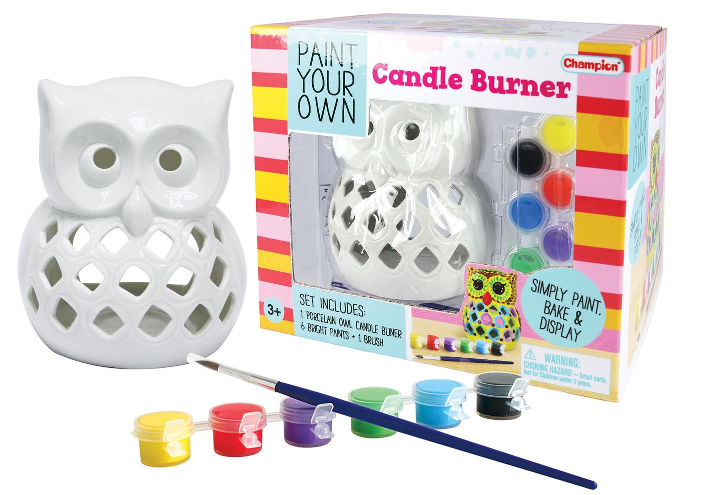 Pyo Owl Candle Burner Craft Kit