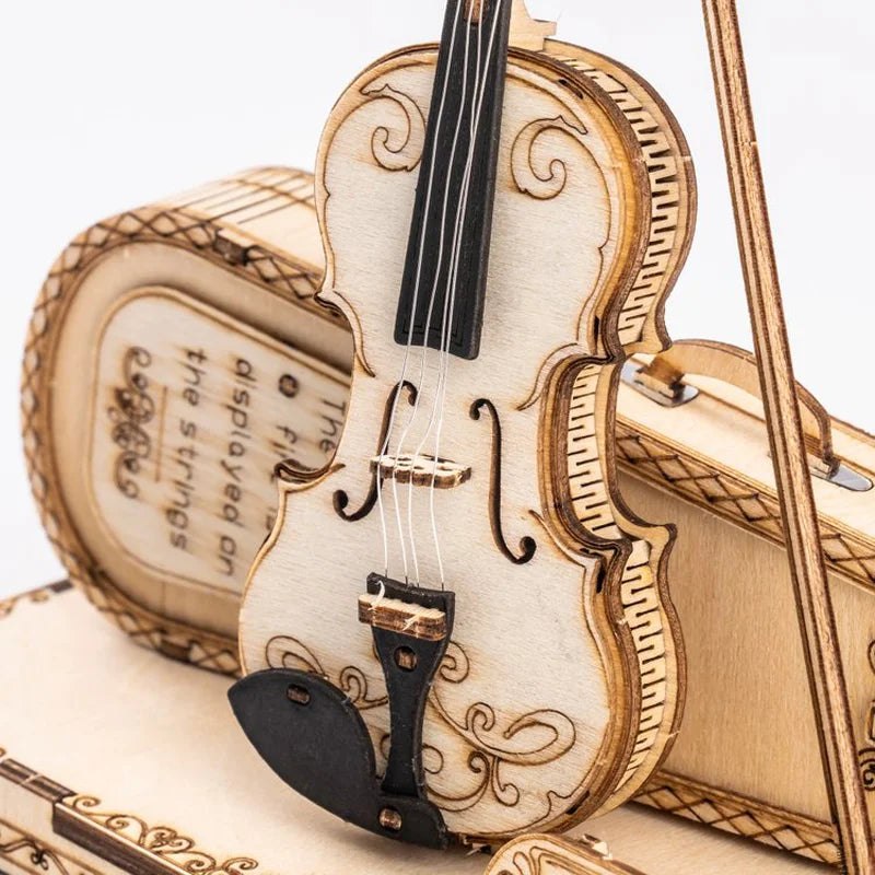 ROKR 3D Wooden Puzzle Musical Instrument Model - Violin