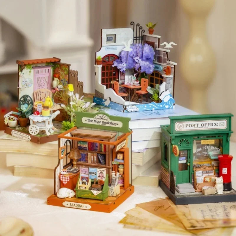 Rolife DIY 3D Puzzle Miniature House Craft Kit - Restaurant