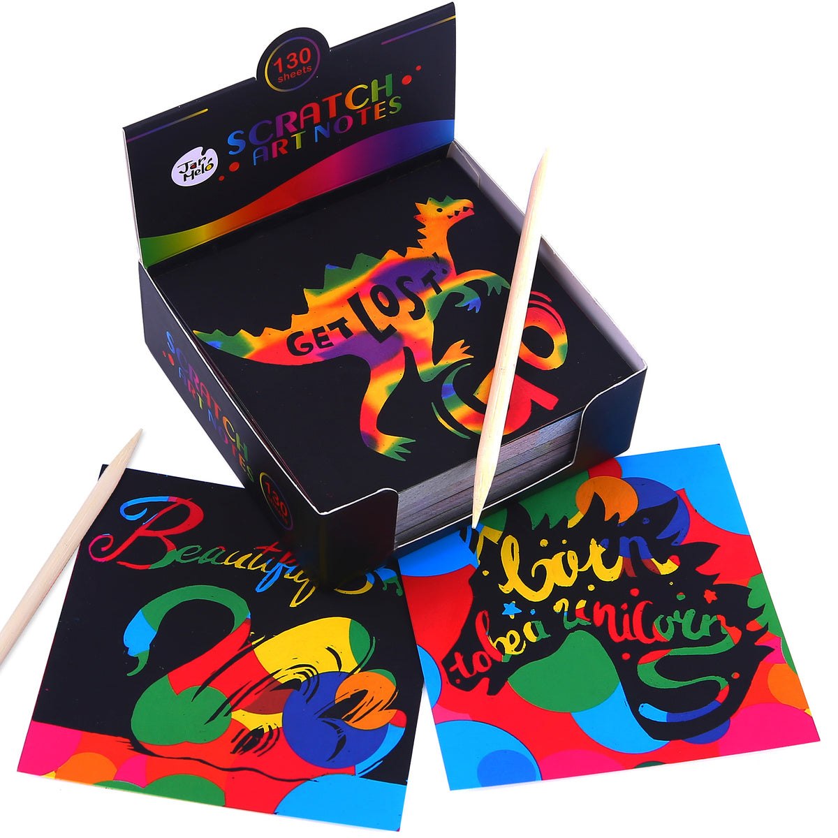 Scratch Art Notes Set β Craft Outlet Australia