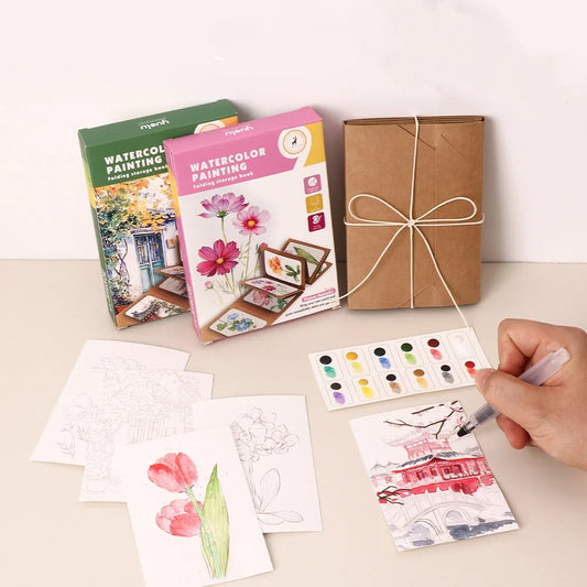 Expandable Travel Watercolour Painting Kit