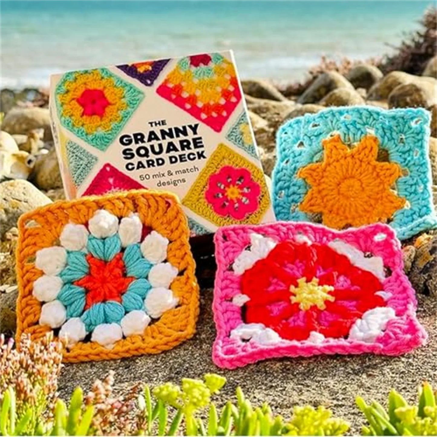 The Granny Square Card Decks - 50 Mix & Match Designs