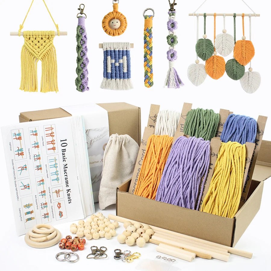 Ultimate Macrame Starter Kit - Includes 10 Patterns