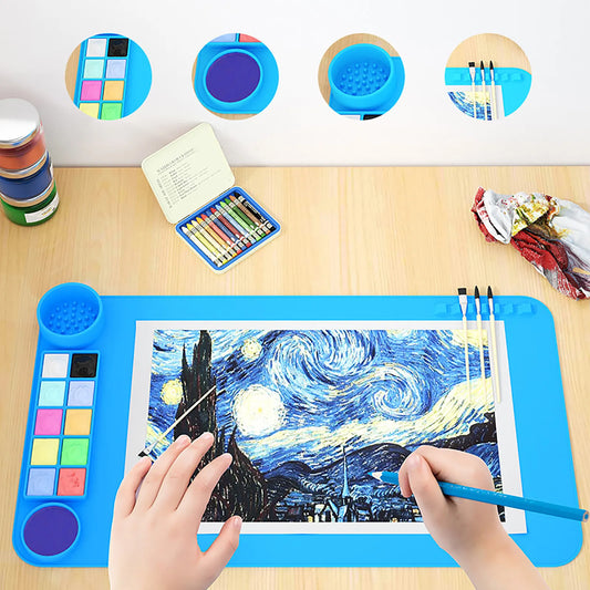 Washable Silicone Painting Place Mat 50*28cm