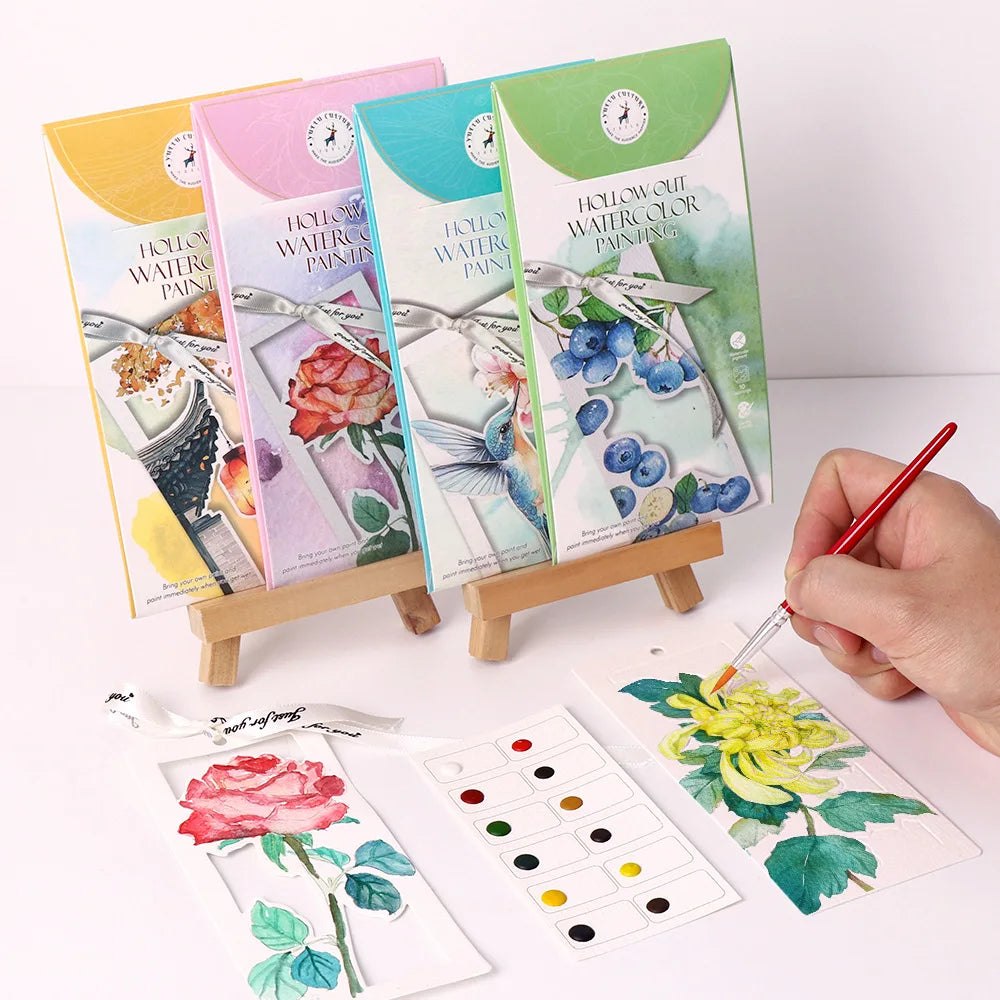 Watercolour Bookmark Set