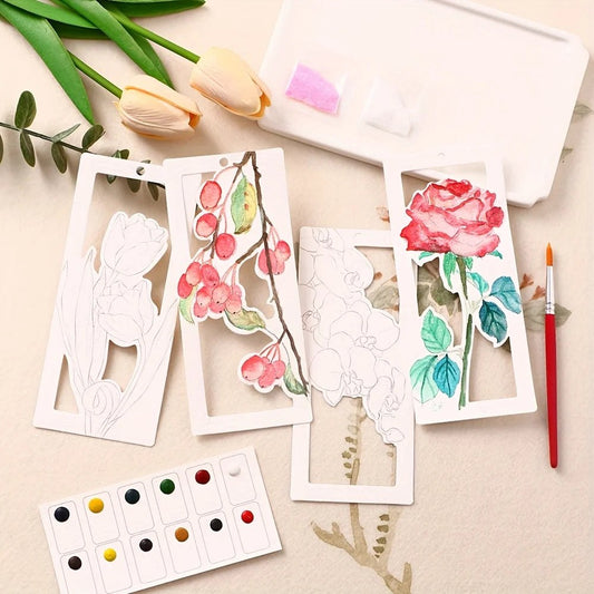 Watercolour Bookmark Set