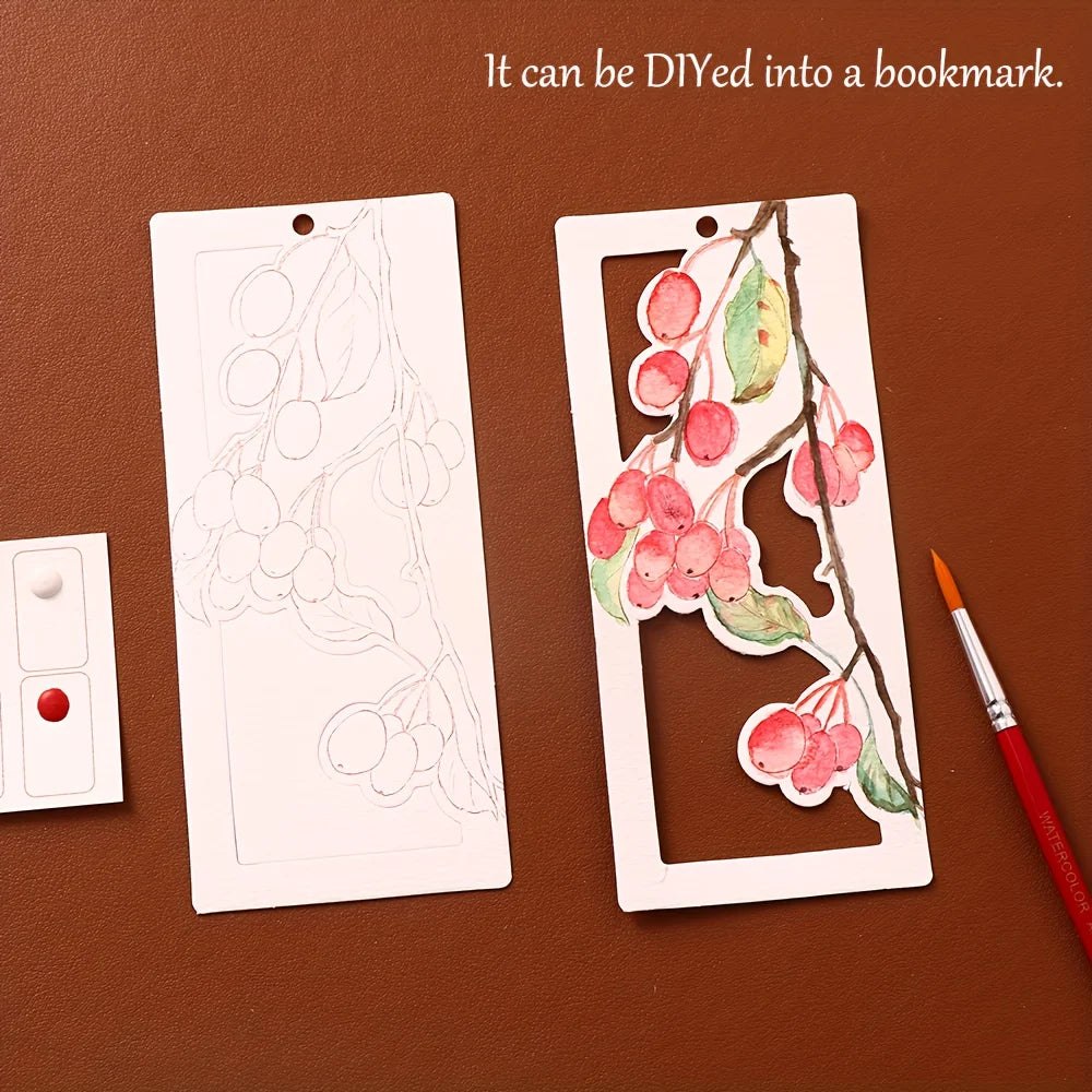 Watercolour Bookmark Set