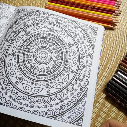 Zen Mandalas Colouring Book - 120 pages