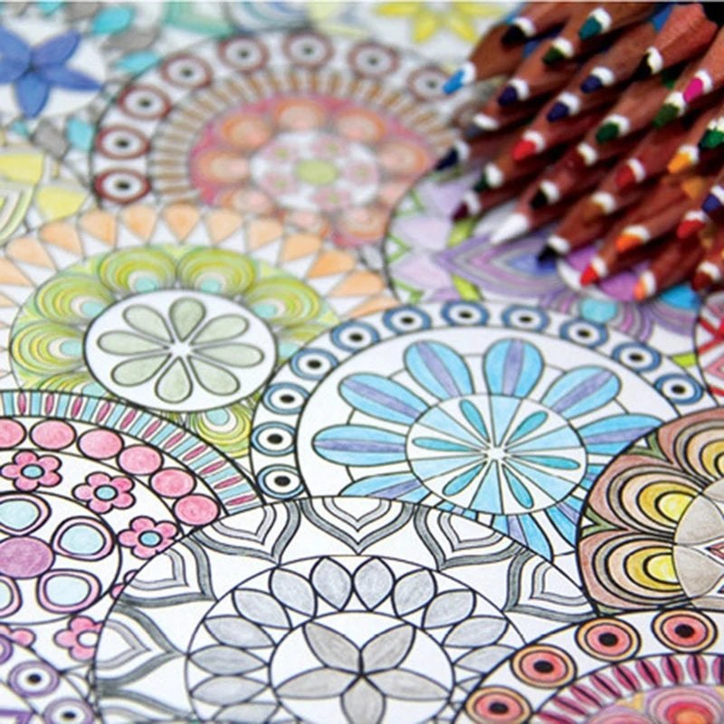 Zen Mandalas Colouring Book - 120 pages