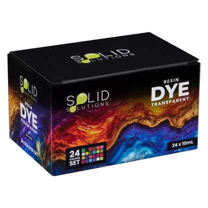 Transparent Colour Dye Set of 24