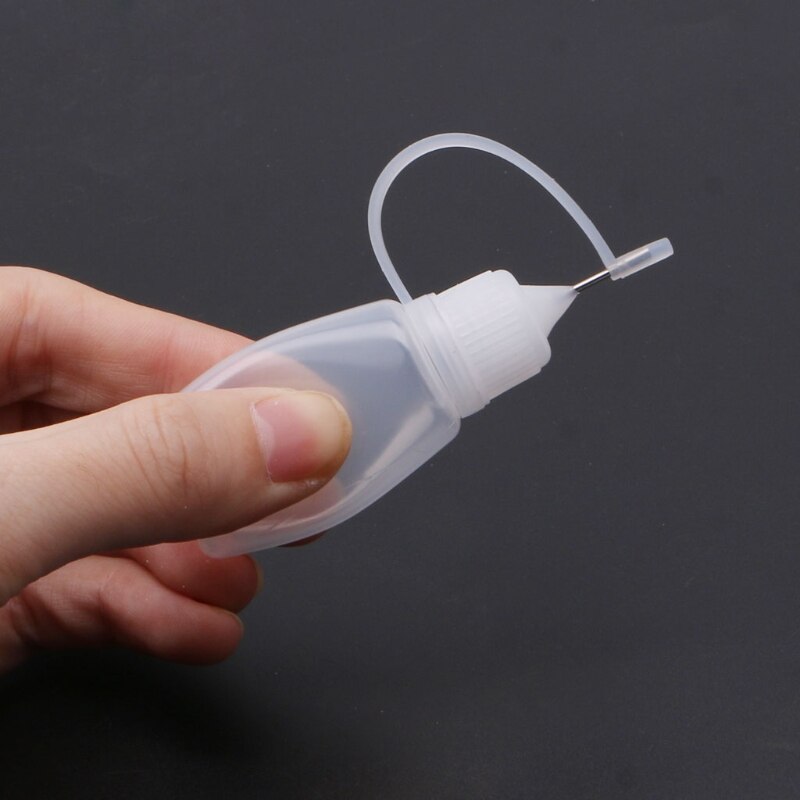 10ml Epoxy Resin Squeeze Bottles With Syringe Needle Applicator x 10 Resin