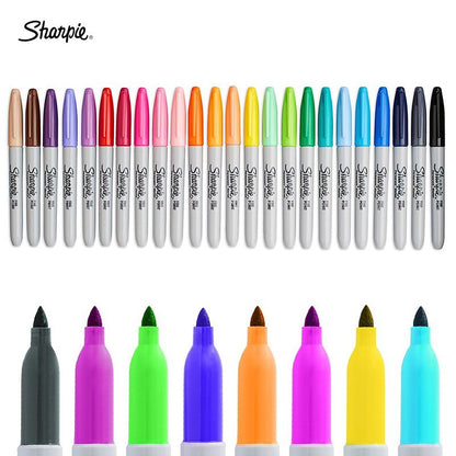 12/24 Sharpie Permeant Fine Point Markers 