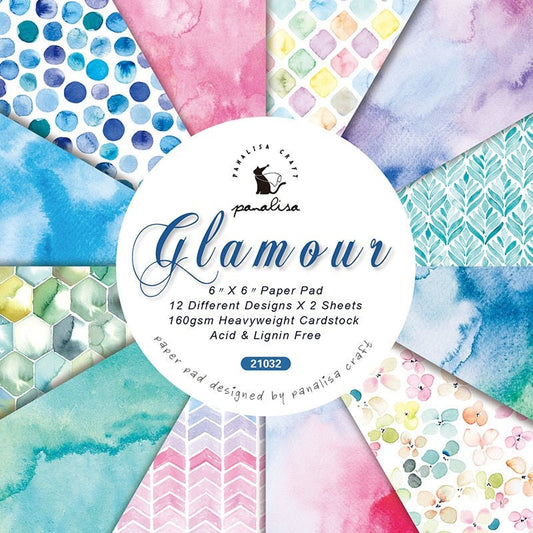 160gsm Scrapbook Cardstock Craft Paper - 6Inch - Glamour