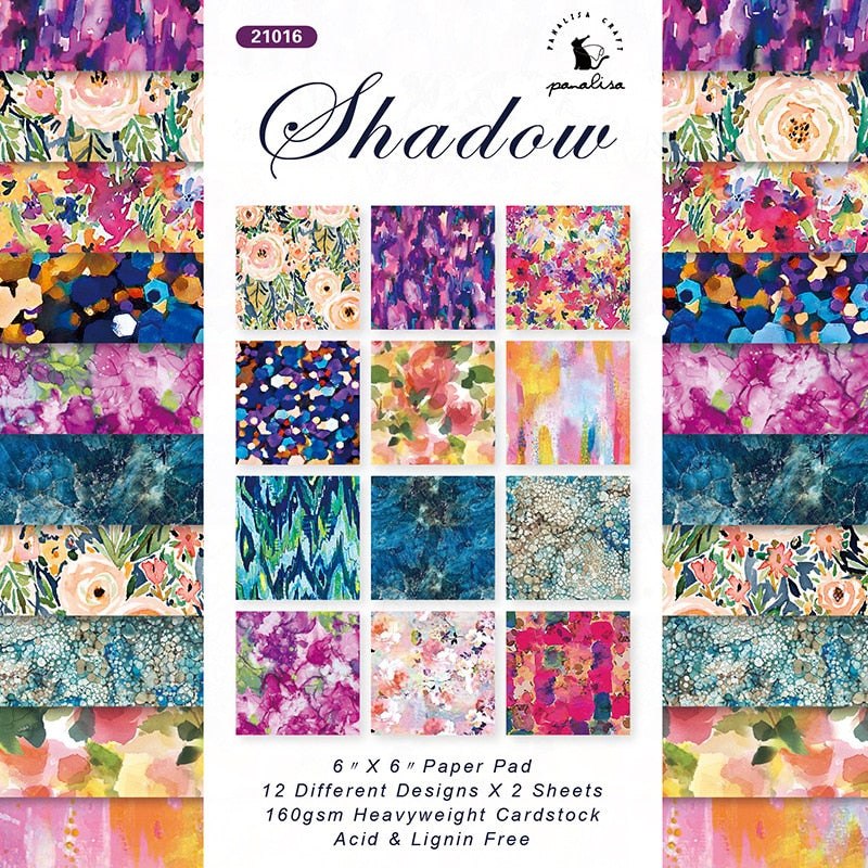 160gsm Scrapbook Cardstock Craft Paper - 6Inch - Shadow