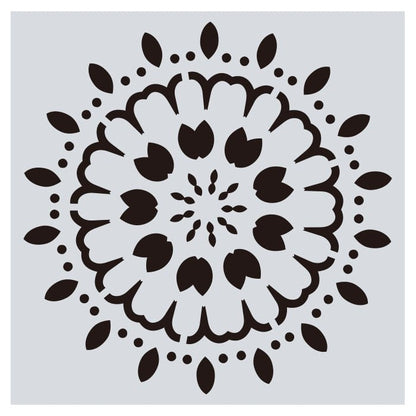 16pcs/set 15*15cm Mandala Painting Art Stencils