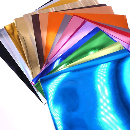 25cmx50cm Hologram Rainbow Metallic Heat Transfer Vinyl Arts Crafts