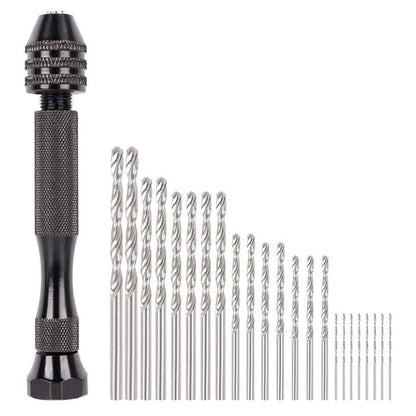 26Pcs Mini Hand Drill Bits Set for Resin Resin