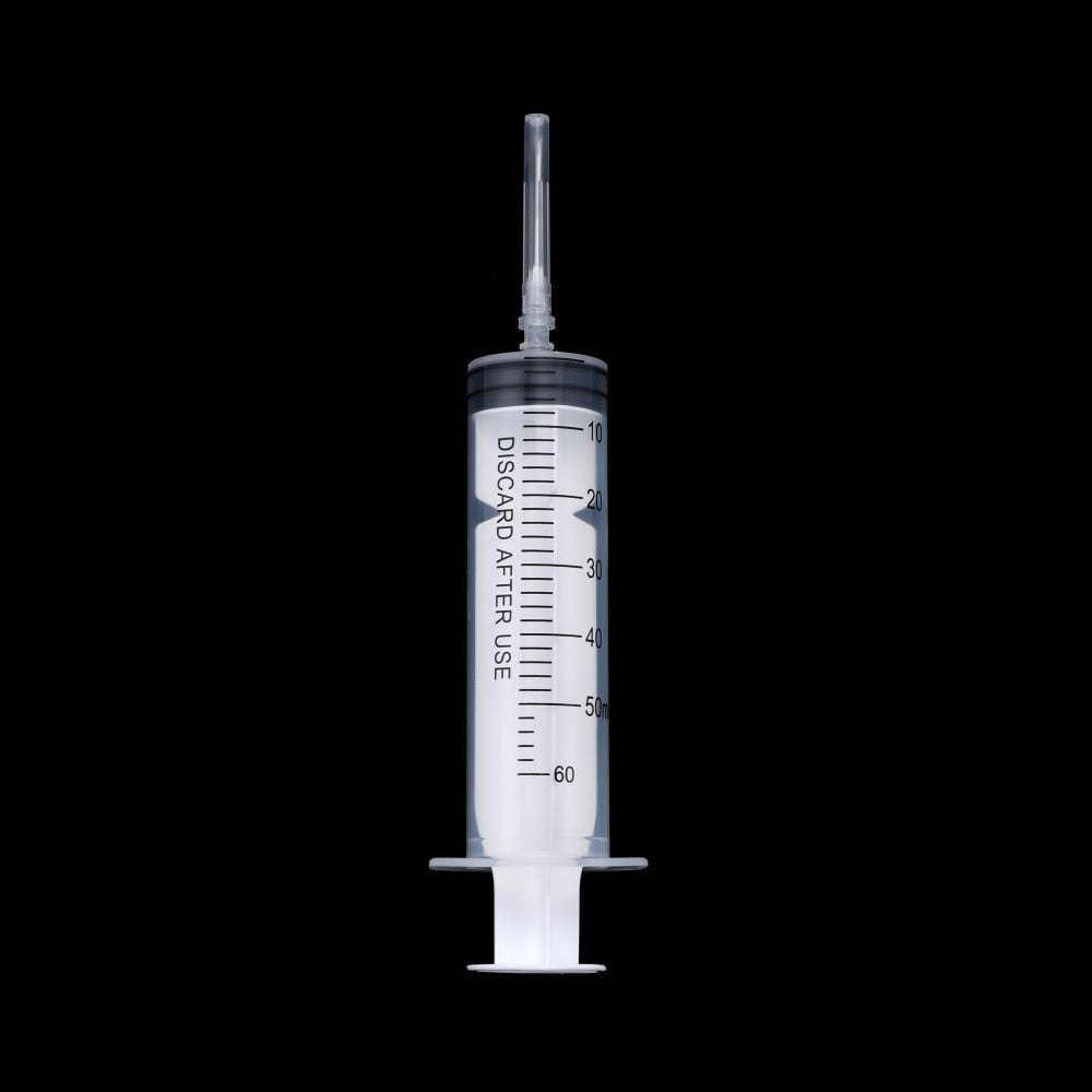 3-60ml Reusable Plastic Syringe Epoxy Resin Injection Pipette Tools Resin