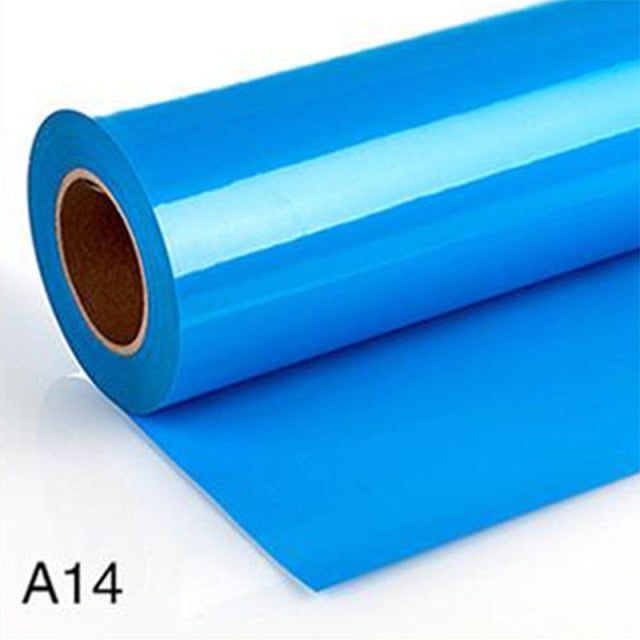 30cmx50cm Solid Color PVC Heat Transfer Vinyl Arts Crafts