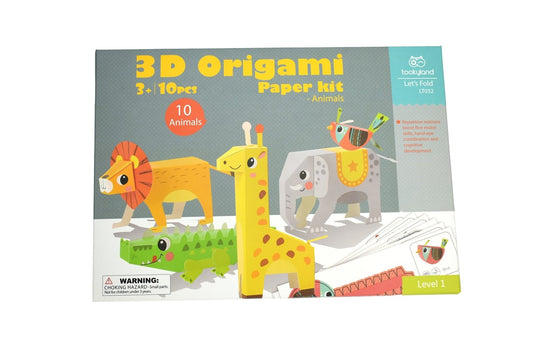 PAPER MODEL ANIMALS CRAFT KIT 