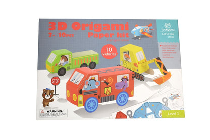 PAPER MODEL VEHICLES CRAFT KIT 