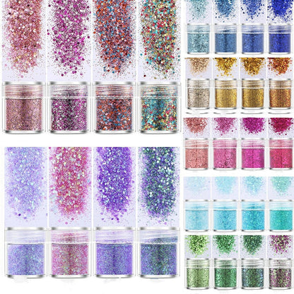 Bottles Superfine Glitter Sequins Mix Resin