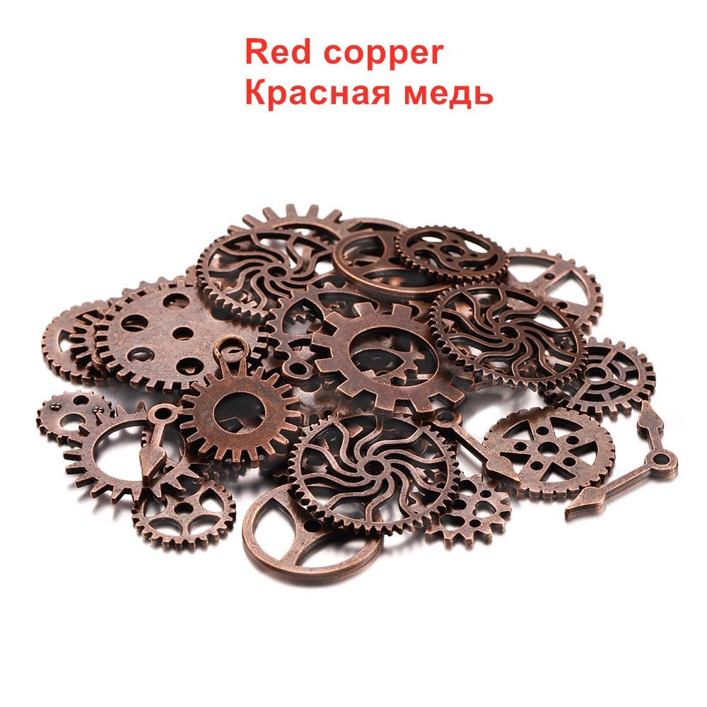 50/100g Vintage Steampunk Cogs Mix Ins Resin