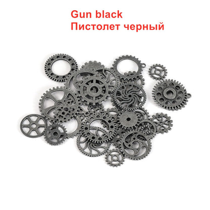 50/100g Vintage Steampunk Cogs Mix Ins Resin