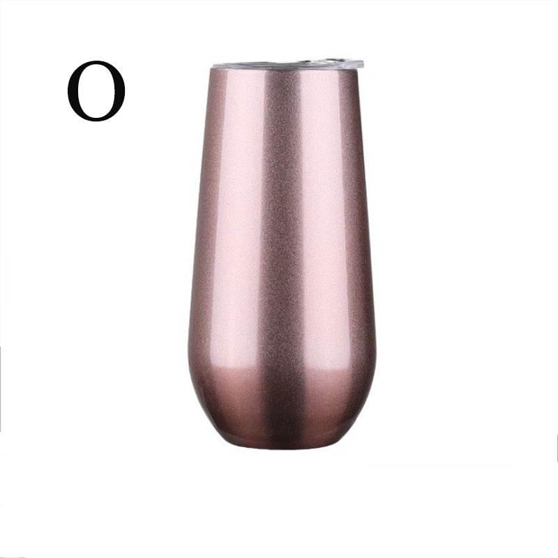 6oz Stainless Steel Tumblers with Lid Blanks