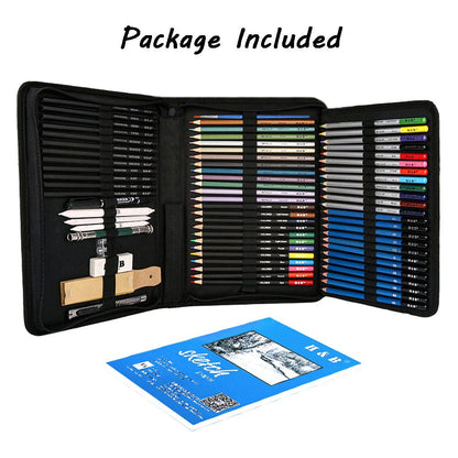 Art Sketch Pencils Drawing Set - 72pcs  Australia's DIY, Renovation, Home  and Lifestyle Store