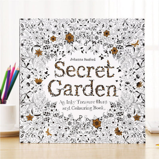 Page Secret Garden Adult Colouring Book Colour