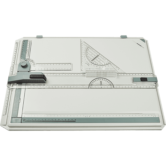 A3 Drawing Board Table with Parallel Motion and Adjustable Angle Drafting Furniture > Office