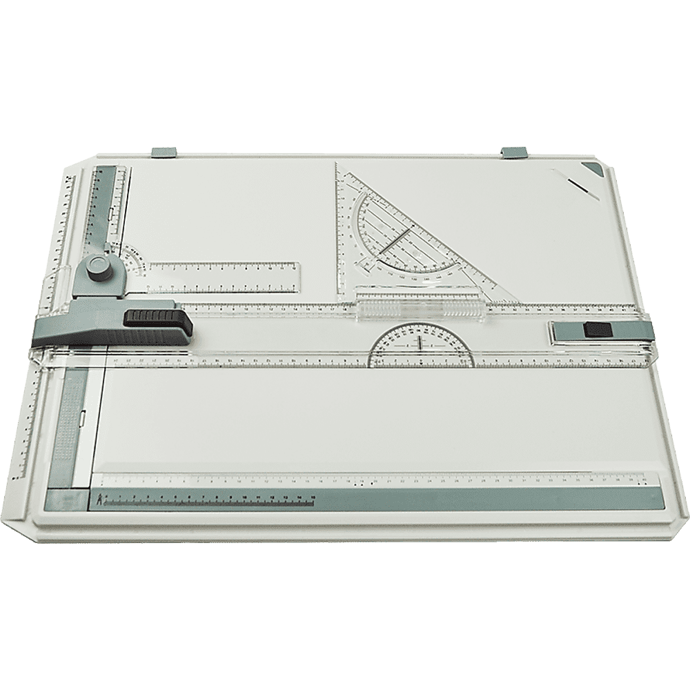 A3 Drawing Board Table with Parallel Motion and Adjustable Angle Drafting Furniture > Office