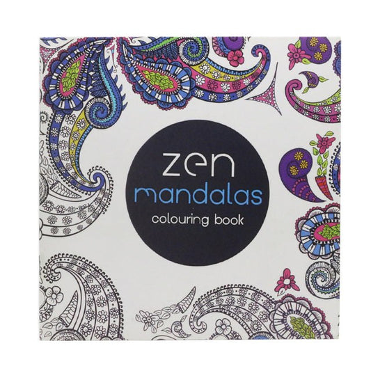 Adults Colouring Book Zen Mandalas Colour