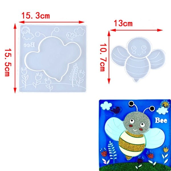 Animal Jigsaw Puzzle Resin Silicone Moulds Resin Moulds