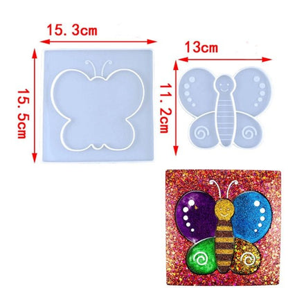 Animal Jigsaw Puzzle Resin Silicone Moulds Resin Moulds