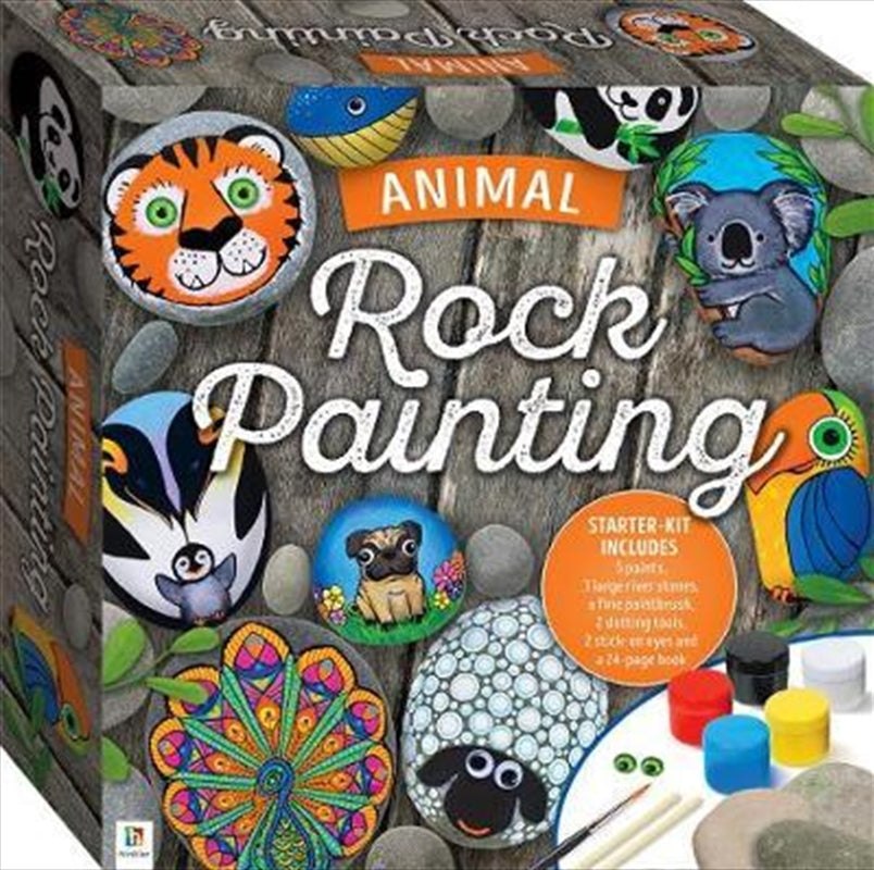 Animal Rock Painting Box Set Baby & Kids > Toys