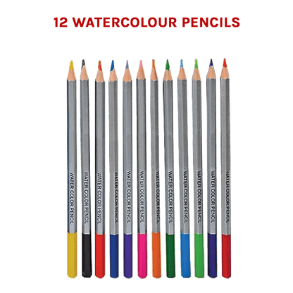 Art Sketch Pencils Oil Drawing Colouring Graphite Charcoal Pencil Set 72pcs/set & Painting Kits