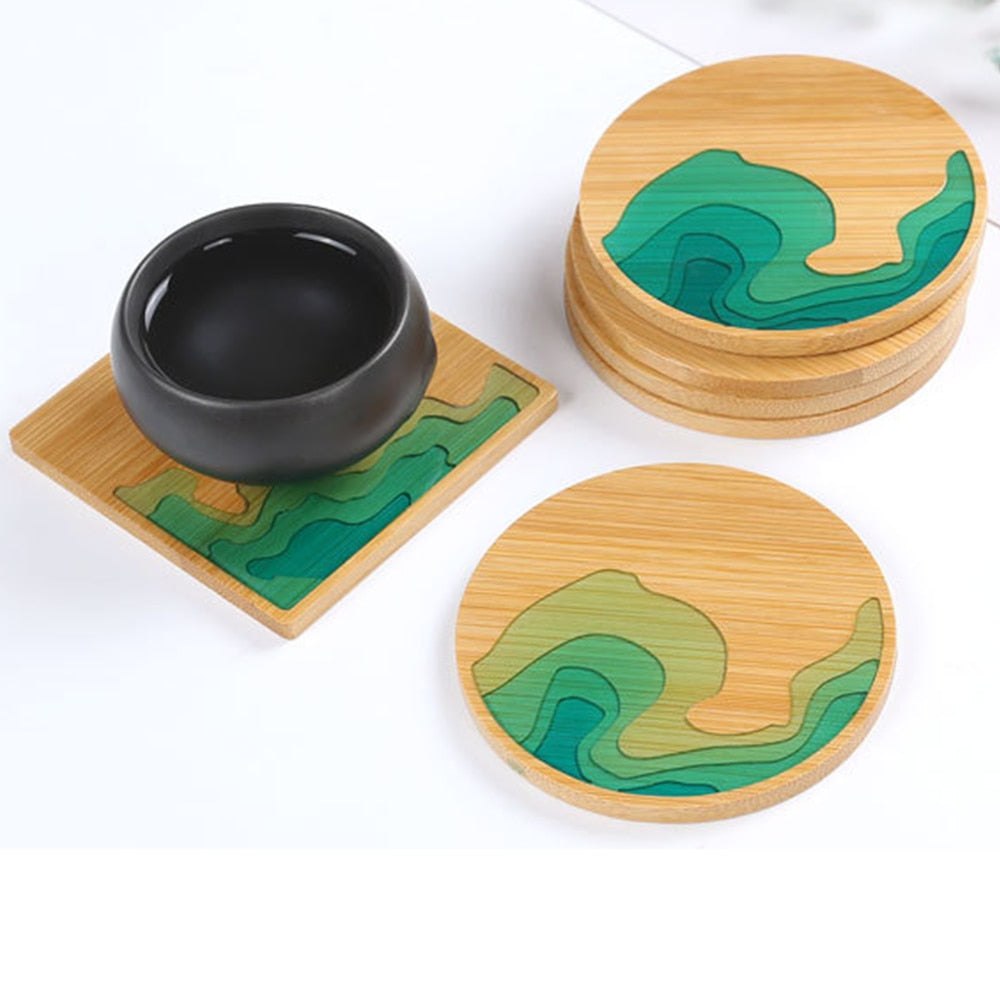 Bamboo Coaster Blanks 