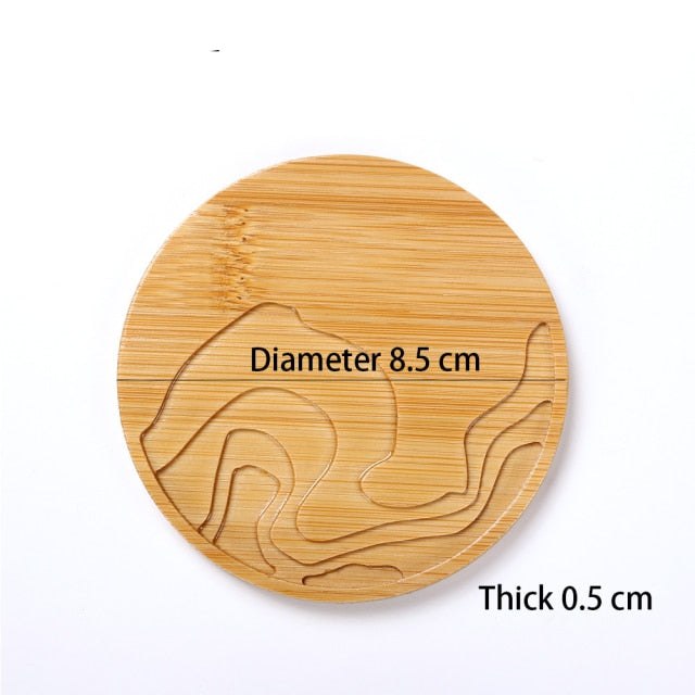 Bamboo Coaster Blanks 