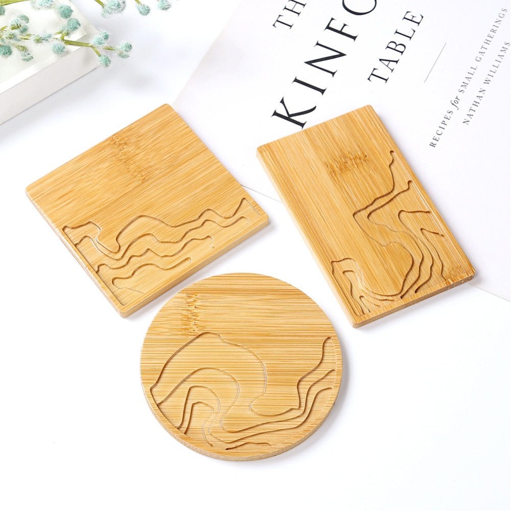 Bamboo Coaster Blanks 