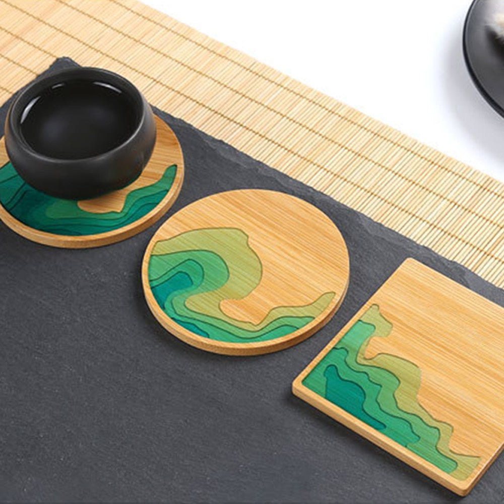 Bamboo Coaster Blanks 