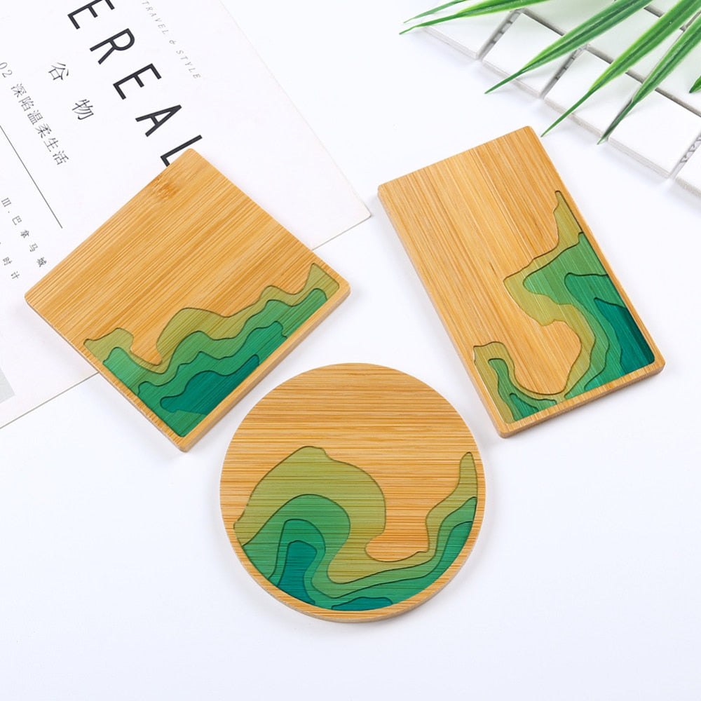 Bamboo Coaster Blanks 