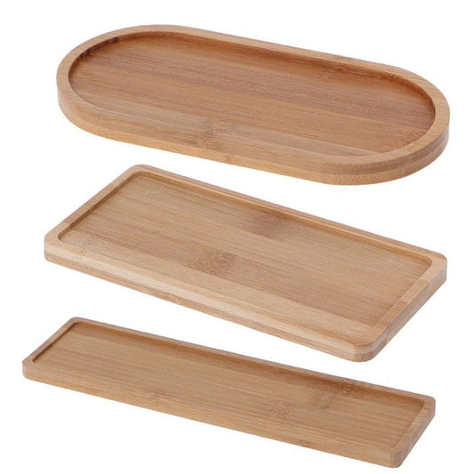 Bamboo Wood Mini Tray Blanks